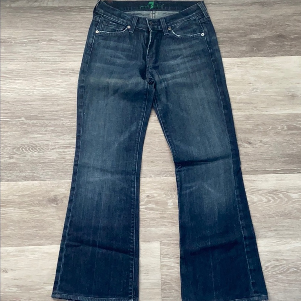 Fit flare skinny jeans